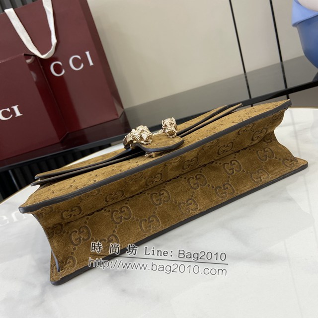 Gucci專櫃古馳經典Dionysus系列小號肩背包鏈條肩背包 jh2350型號：818145